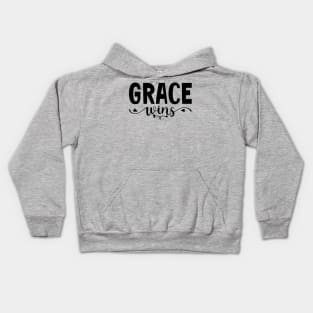 Grace Wins Kids Hoodie